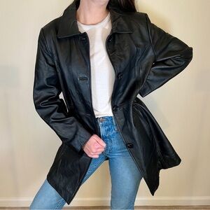 Vintage genuine leather jacket vintage